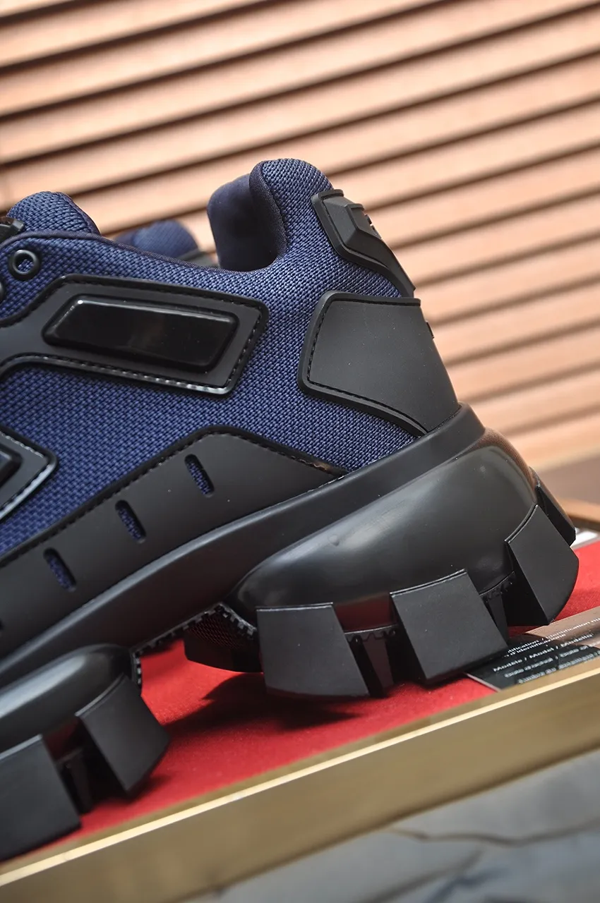 Men's shoes 💰620💶[PRADA] Top original items, new seasonal styles, high quality original items, top original breathable fabric + imported glue, imported stretch fabric inside with original cowhide foot pads, original air cushion outsole! Quality guaranteed! Code 38-45 (45 customized)